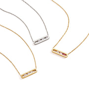 Sliding Pendant Necklace