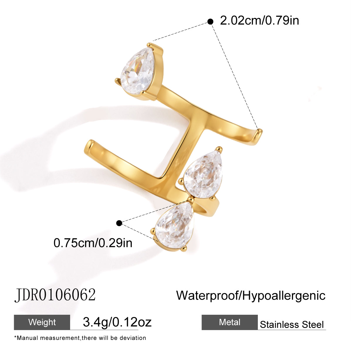 Asymmetric Open Ring