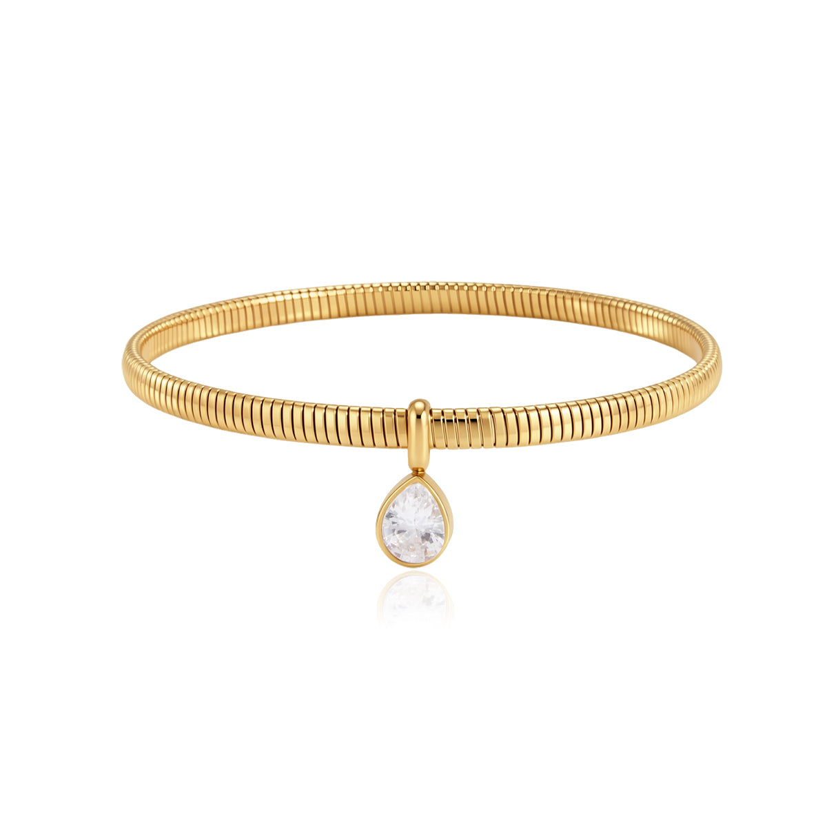 Zircon Pendant Snake Bracelet