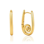 Minimalist Huggie Hoop Earrings