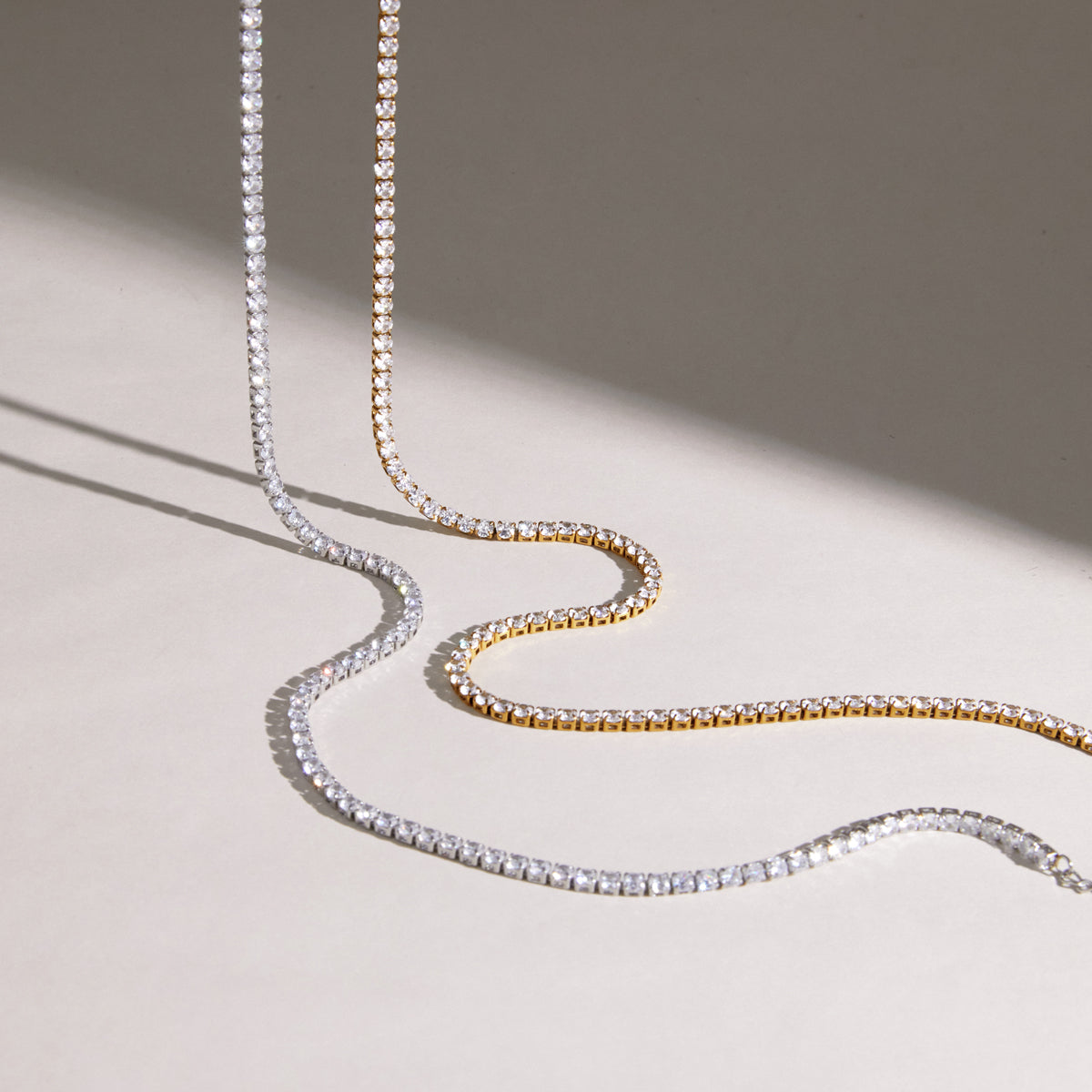 Classic Tennis Chain Necklace