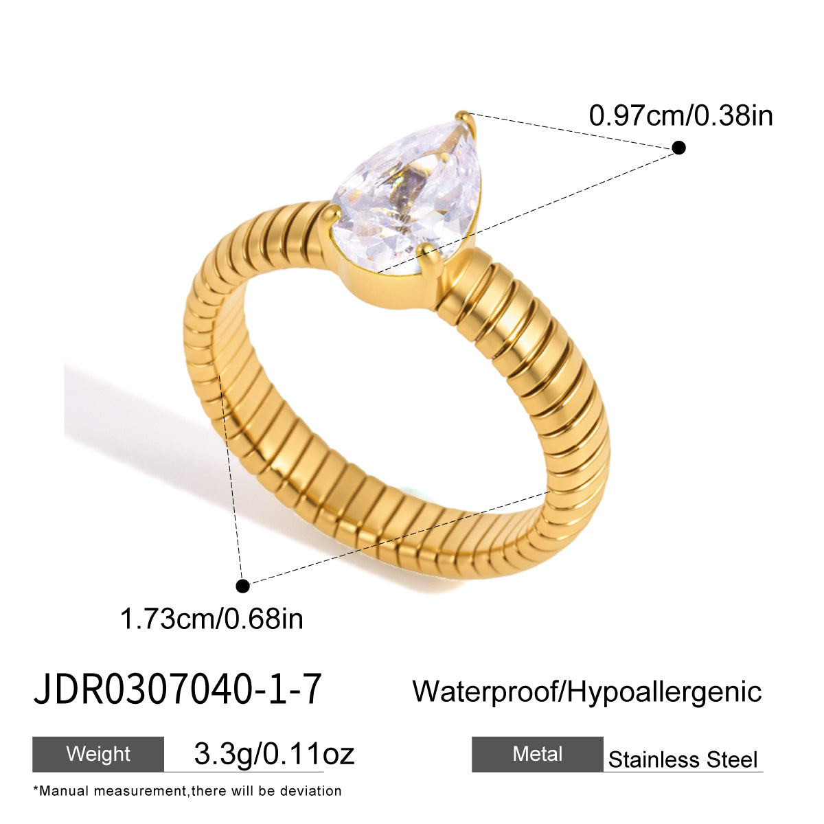 Classic Threaded Ring