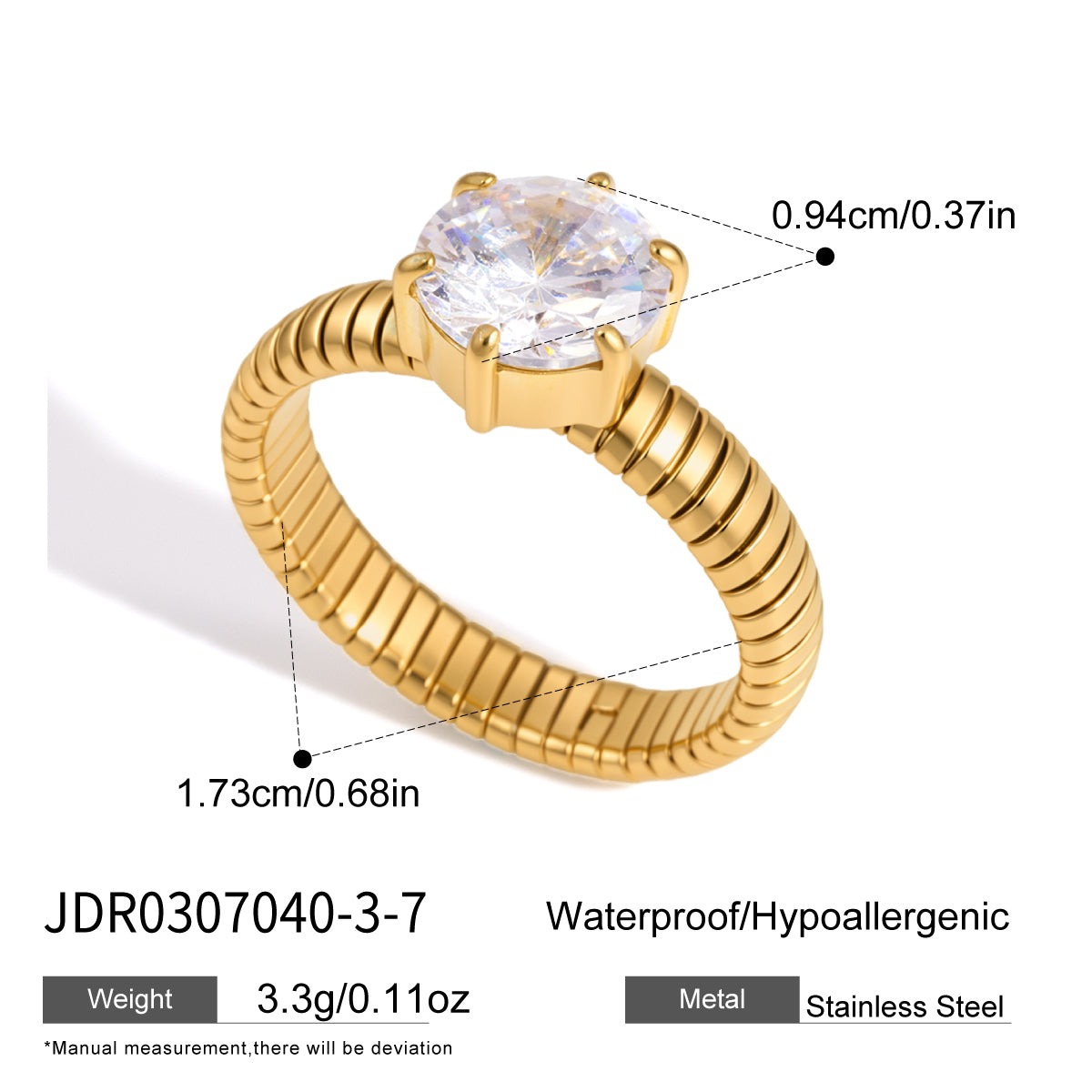 Classic Threaded Ring