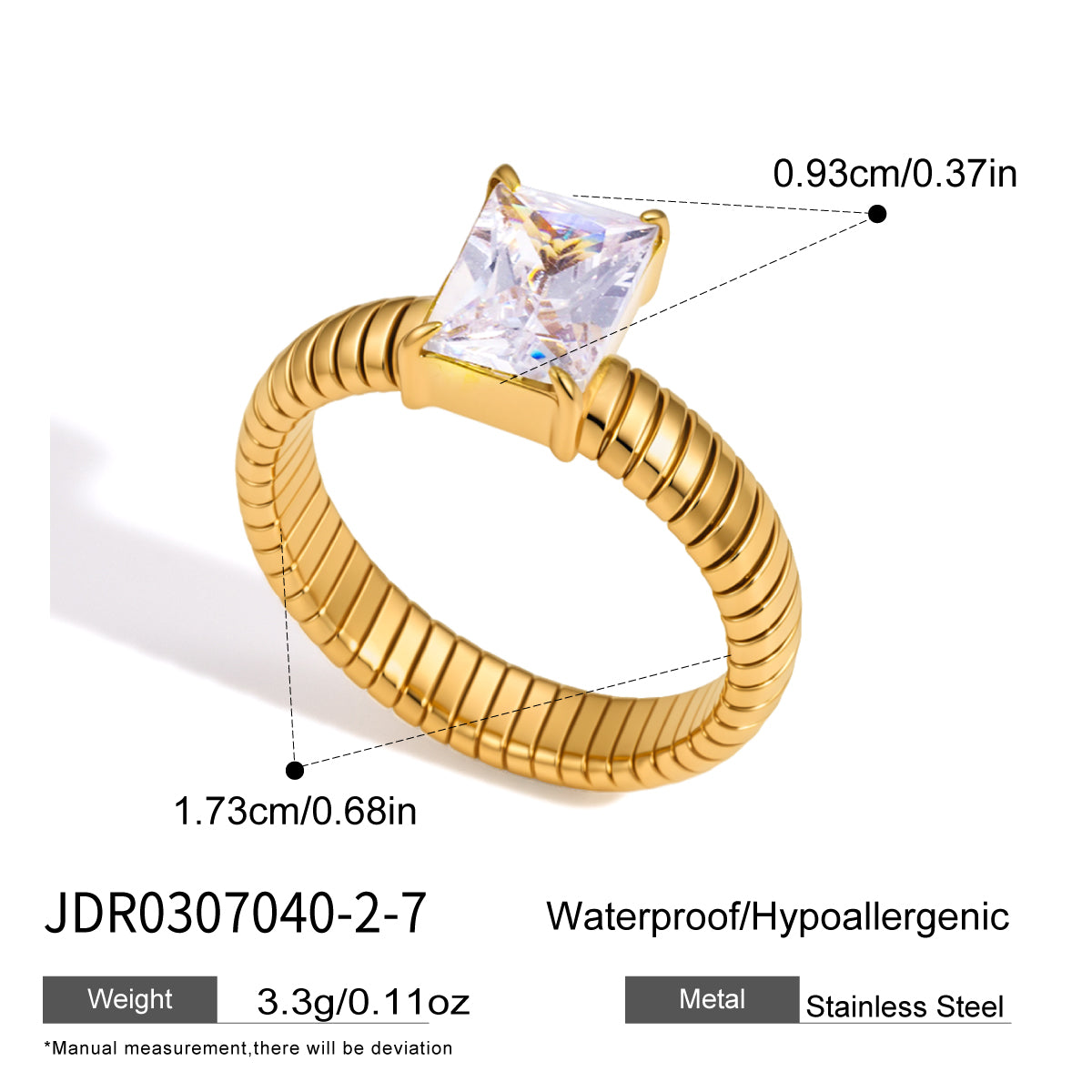 Classic Threaded Ring