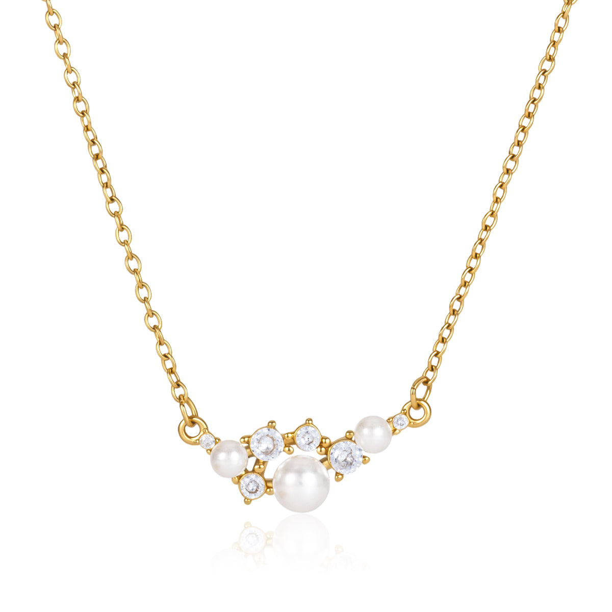 Elegant Pearl Pendant Necklace