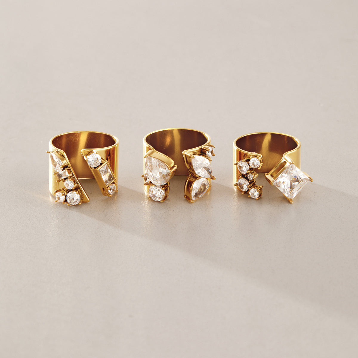 Minimalist Women Open Ring