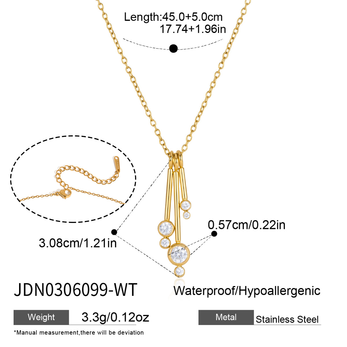 Elegant Pearl Pendant Necklace