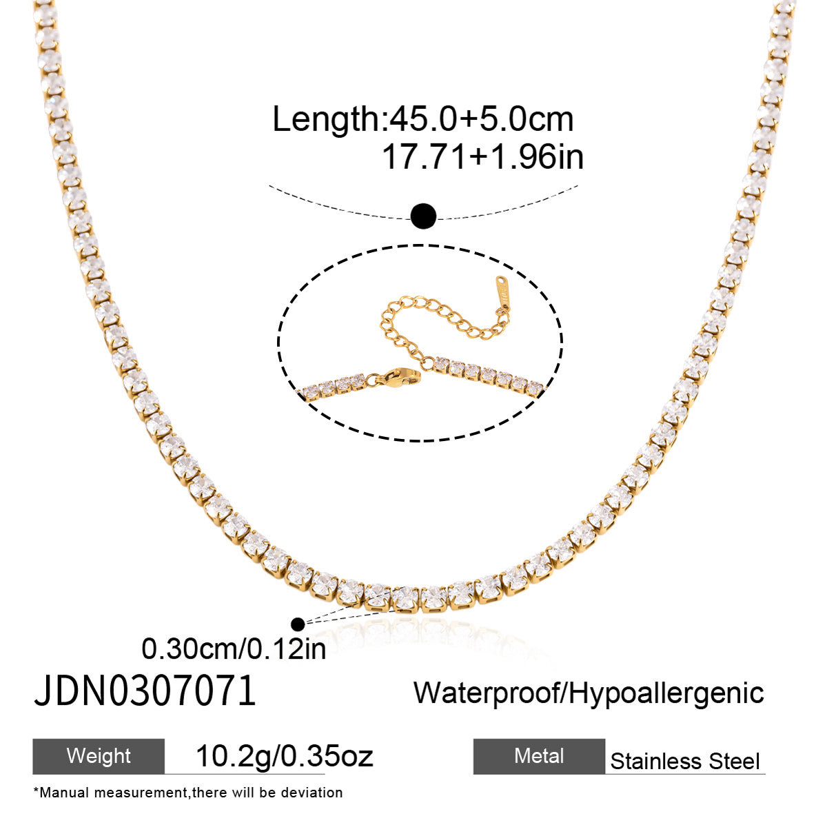 Natural Tiger's Eye Beaded Necklace