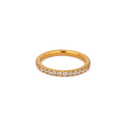Classic Cute Cat Clear Zircon High Polished Adjustable Animal Catty Rings