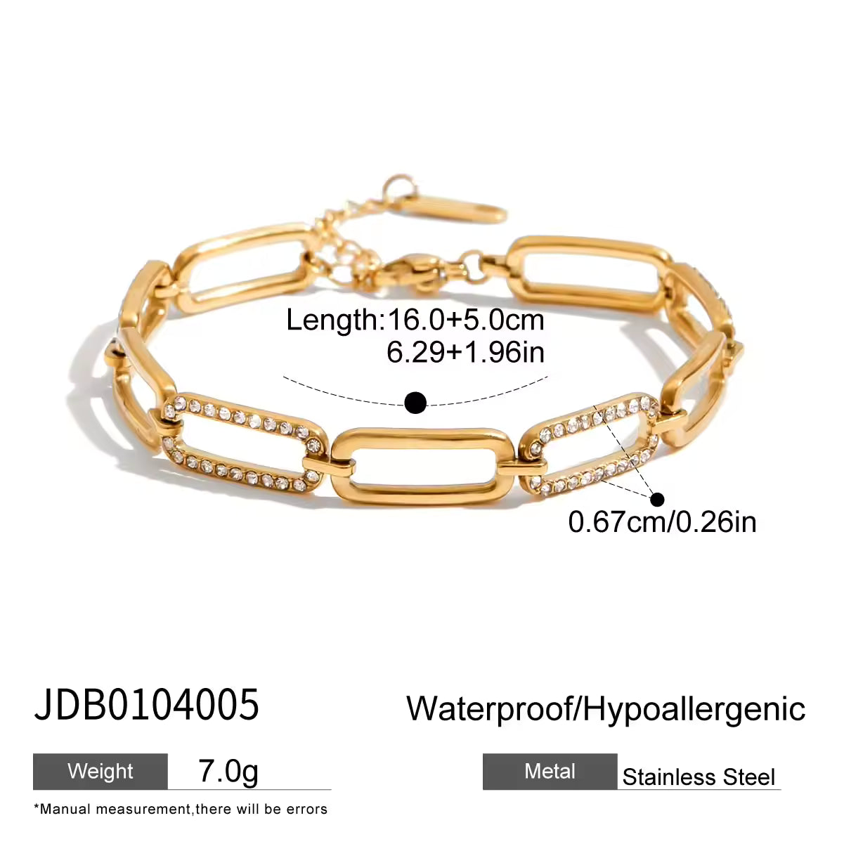Stackable Fashion Zircon Bracelet Set 18K Gold Chain Bracelet Celestial Star Charm Set Layered Jewelry for Women