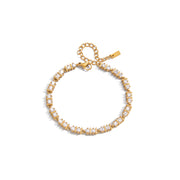 Geometric Clear Zircon Luxury Tennis Bracelet Stacking Fashion Jewelry Daily Wearing