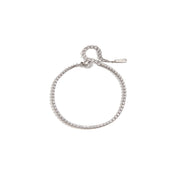 Jewelry Stainless Steel Bracelet Tarnish Free Waterproof 2mm Zirconia Tennis Bracelet for Women Jewelry