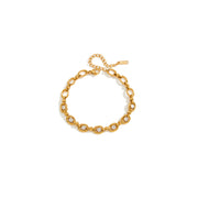 Elegant Zircon Chain Jewelry Set 18K Gold Stainless Steel Classic White Zircon Handmade Tassel Earrings Bracelet